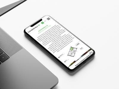 Mobilna strona internetowa dla firmy deweloperskiej